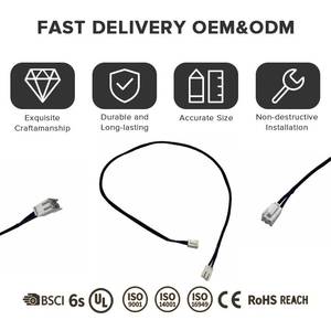 IoT配線ハーネス カテゴリ6 Cat 6a イーサネットケーブル PBT 高速ゲートウェイデバイスおよびセンサー接続用 スマートセキュリティ向け - Product Image 4