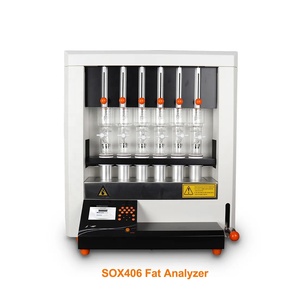 WEST TUNE SOX406 Analyseur de graisse Soxhlet automatique RT+5C~280C Écran LCD 4,3'' Extracteur OEM Aluminium Garantie 1 an Point de prisme - Product Image 2