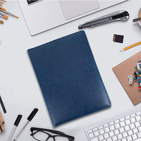 Carpeta de documentos de cuero PU Carpeta de archivos de cartera de moda para negocios