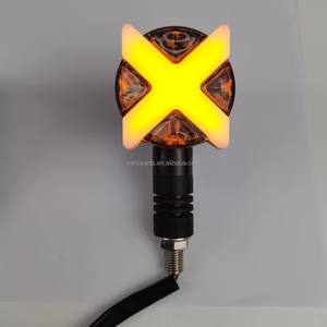 WANOU Motorcycle Lighting Systems Waterproof Indicator Flasher Lamp <strong>LED</strong> Turn Signal Blinker - Product Image 2