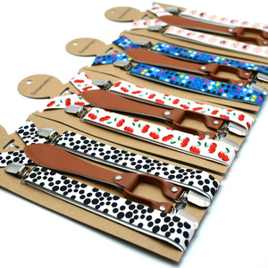 Haute qualité hommes enfants bretelles élastiques femmes impression bretelles en gros bretelles ceinture pour hommes - Product Image 1