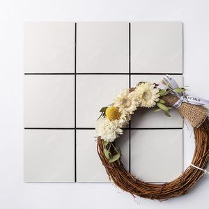 <span class=keywords><strong>Papier</strong></span> <span class=keywords><strong>peint</strong></span> en vinyle auto-adhésif en plastique composite aluminium blanc carré 4x4 pas cher, mosaïque, à peler et à coller, carreaux muraux de <span class=keywords><strong>cuisine</strong></span> - Product Image 1