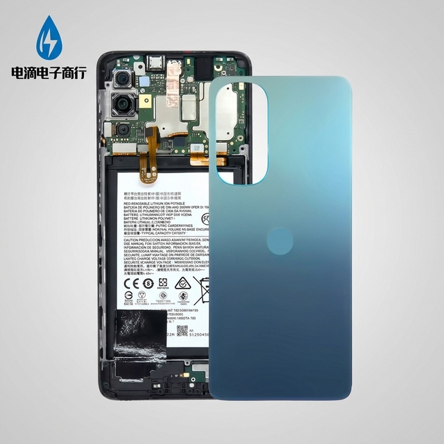 Diandi for Motorola Moto Edge 30 Back Cover Rear Housing Replacement Battery Case Rear Door Repair Spare Parts