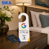 Carte de visite professionnelle NFC SIKA pour hôtel, carte PVC ISO avec code QR, étanche, carte de membre avec étiquette « Ne pas déranger »