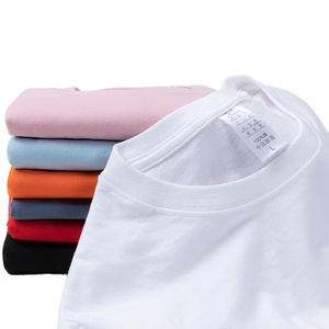 เสื้อยืดผู้ชายไซส์ใหญ่สำหรับฤดูร้อน เสื้อยืดเปล่า รับสกรีนโลโก้ สไตล์ลำลอง ใส่ได้ทั้งพ่อแม่ลูก แขนสั้น สีขาว ผ้าฝ้าย 100% - Product Image 1