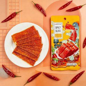LAKEXIXI Halal Latiao Frittierte Salzarme Würzige Weizenstreifen Orientalische Snacks Traditionelles Getreide-Lebensmittel 26g OEM Maßgeschneidert Großhandel Export - Product Image 2