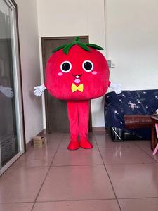 Plaisir CE Fruit pomme Orange Mascotte Costume Personnalisé Plante Cosplay Mascotte Thème Déguisement Carnaval - Product Image 3