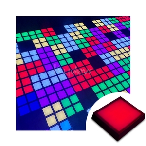 Parque de atracciones Escape interior Activar sala de juegos de salto 30x30cm Mega Relay Pixel Grid Pisos de juegos LED interactivos - Product Image 5
