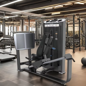 Máquina de Gimnasio Comercial de Acero para Entrenamiento de Fuerza, Máquina de Ejercicios para Piernas Sentado, Máquina de Bíceps y Espalda con Selección de Peso - Product Image 3