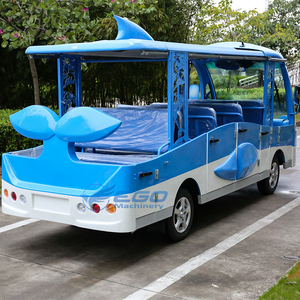 Autobús Turístico Eléctrico de 14 Plazas, 72V, Precio de Fábrica, Vehículo de Turismo, Autobús de Transporte Tipo Caricatura - Product Image 5