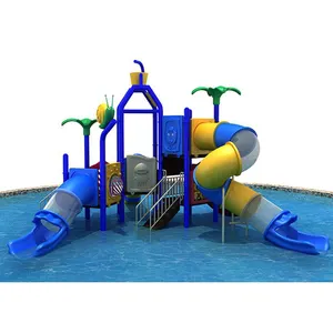 Children outdoor garden playground games equipment with slide