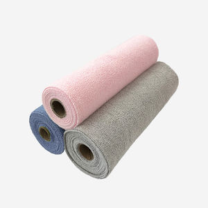20 adet mikrofiber rulo şekilli gözyaşı tek kullanımlık çanak paçavra araba havlu yapışmaz yağ mutfak havlusu emici mikrofiber temizlik bezi - Product Image 6