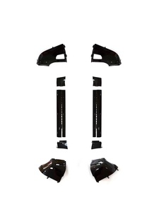 Kits de carrosserie extérieure de haute qualité pour voiture, édition noire brillante, pare-chocs avant et arrière, protection des angles des portes pour le nouveau Defender 110 <span class=keywords><strong>2022</strong></span> - Product Image 2