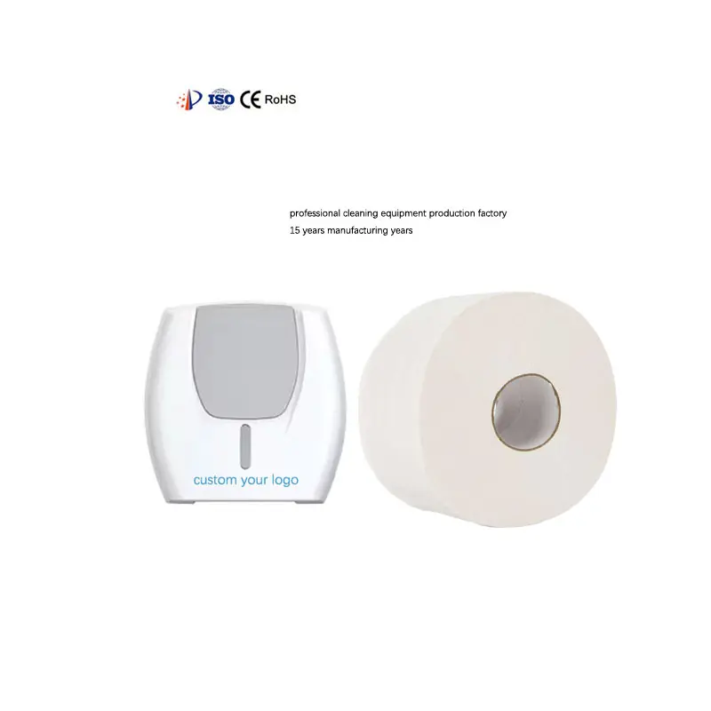 2024 Hete Verkoop Oem Wc Jumbo Rol Papieren Handdoek Dispenser Muur Mount Jumbo Roll Tissue Dispenser Met Sleutel