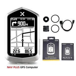 คอมพิวเตอร์จักรยานไร้สาย GPS กันน้ำ สำหรับจักรยานเสือหมอบและเสือภูเขา พร้อมเซ็นเซอร์ ANT+ มาตรวัดความเร็ว และคอมพิวเตอร์จักรยาน - Product Image 2