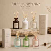 Diffuseur d'huiles essentielles personnalisé écologique, parfum pêche, sans flamme, élégant, inspiré d'Instagram, créatif pour la maison