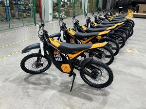 Motocicleta Eléctrica de 72v 3000w con Motor Central, Suspensión Completa DNM, Motocross - Product Image 4