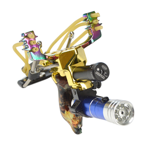 屋外の競争力のある狩猟魚のパチンコ強力な輪ゴムのパチンコ狩猟パチンコ - Product Image 5