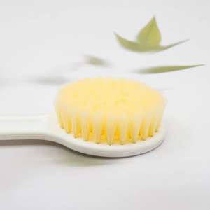 Venta directa de fábrica de cepillos de baño japoneses Muji de mango largo, cepillos de baño con cerdas de nailon y exfoliantes corporales, a un precio de 1. - Product Image 5