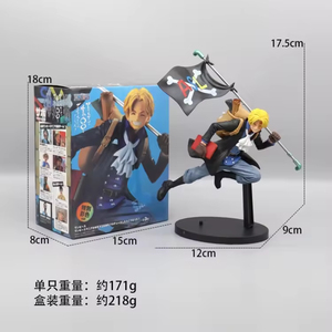 Figura de Acción de Anime de PVC de <span class=keywords><strong>Luffy</strong></span>, <span class=keywords><strong>Ace</strong></span> y <span class=keywords><strong>Sabo</strong></span> en Oferta, Modelo de Juguete Promocional - Product Image 6