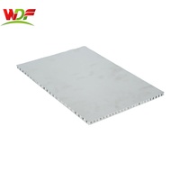 Plafond modulaire intégré haut de gamme pour hall d'entreprise, panneau composite en nid d'abeille en aluminium thermolaqué