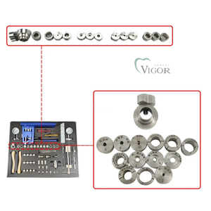 Outil d'entretien pour pièces à main dentaires, kit de réparation portable pour pièces détachées de pièces à main dentaires à haute vitesse - Product Image 5
