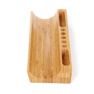 <strong>Best</strong>-selling Bamboo Desktop Storage Stand with No Lid and Divided Wooden Storage Tray Storage and Organization <strong>Tool</strong> - Product Image 4