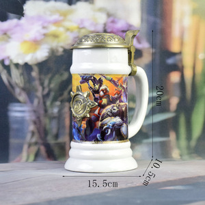 Thế giới của Warcraft Horde sứ cổ điển bia Stein-3D biểu tượng & nhân vật in Đức-phong cách sưu tập rượu vang & bia Mug - Product Image 6