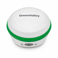 Penerima GNSS RTK GreenValley LiBase2 Konstelasi Lengkap Kompensasi Kemiringan Instrumen Survei Paduan Aluminium CE/PSE OEM