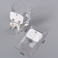 Benutzer definierte Ohrring karten für Schmuck Display Verpackungs halter mit Halskette Display Backs Papier karten