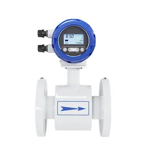 OEM Service 4-20ma water flow meter controller slurry IP65 electromagnetic flow meter