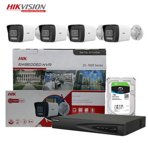 Cámara <span class=keywords><strong>IP</strong></span> de Red para Exteriores <span class=keywords><strong>Hikvision</strong></span> en Stock, Infrarrojos 30m, NVR PoE de 4 Canales, Disco Duro de 4TB, 2MP, 4MP, 8MP, Sistema/Kit de Seguridad CCTV para el Hogar - Product Image 1