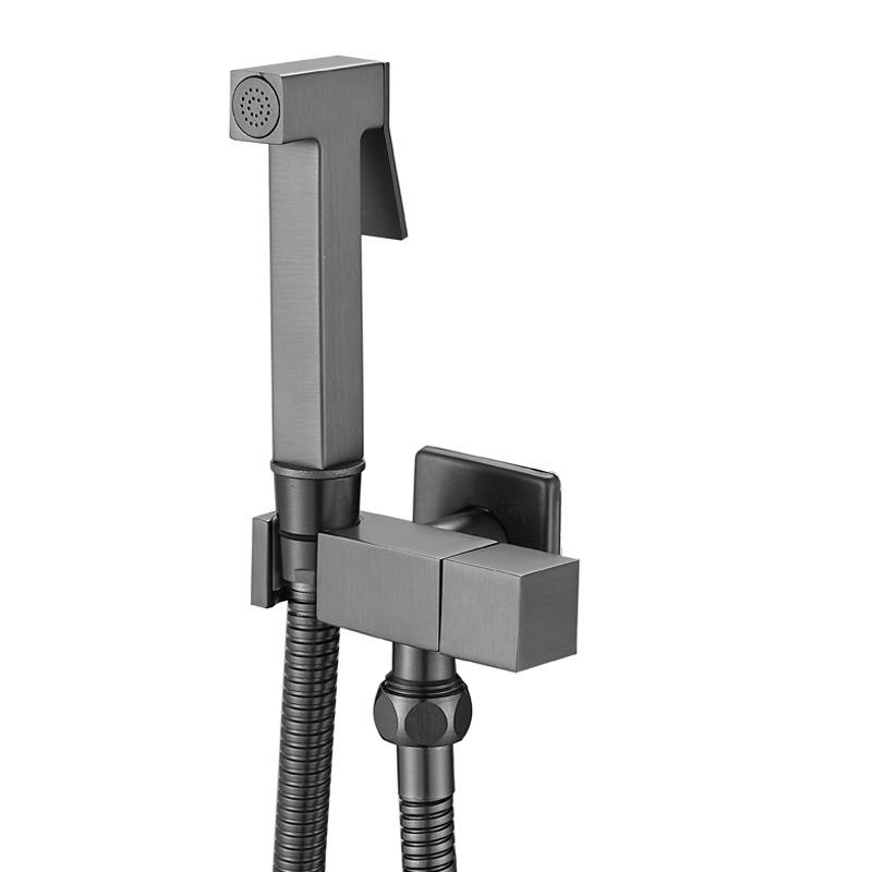 Seul corps d'eau froide alliage pistolet pistolet cendre brossé gris