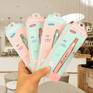 Beauty Eyebrow Tweezers Flat Top Stainless Steel Reusable For <b>Makeup</b> And Hair Plucking <b>Tool</b> - Product Image 1