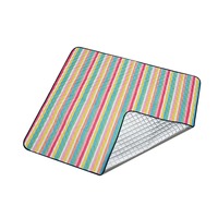 Couverture de pique-nique portable pour l'extérieur, tapis de plage multifonctionnel comme accessoire de camping pratique pour une utilisation en extérieur