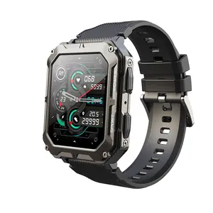 2023 Nova Chegada 380 Mah Longa Vida da Bateria Bt Call Relógio Inteligente Telefone Ip68 Smartwatch Para Mulheres Homens Senhora