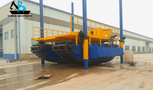 Camion à benne basculante amphibie Cummins Engine avec moteur de pompe d'excavatrice à chenilles hydraulique Kawasaki pour l'exploration pétrolière en terrain marécageux - Product Image 2