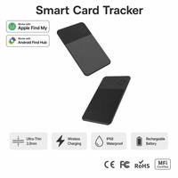 Pelacak Pintar Anti Hilang GPS 4G Ultra Tipis Plastik Tahan Air IP68 Navigasi IOS MFI Find My Google Android Find Hub
