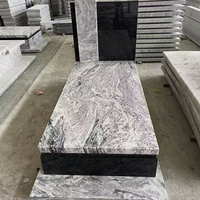Nouveaux modèles de pierres tombales en granit multicolores de Xiamen en gros