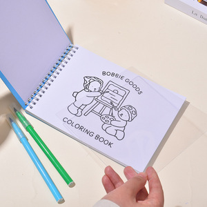 Nouveau Cahier <span class=keywords><strong>de</strong></span> Coloriage et <span class=keywords><strong>de</strong></span> <span class=keywords><strong>Dessin</strong></span> A5 pour Enfants 2026, Motif Ours Mignon, Reliure Spirale, Livre <span class=keywords><strong>de</strong></span> Croquis et <span class=keywords><strong>de</strong></span> Gribouillage à l'Aquarelle - Product Image 5