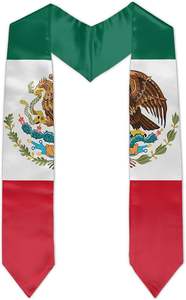 Étole de graduation du drapeau de la Jamaïque adaptée <span class=keywords><strong>à</strong></span> tous les types de corps Utilisation scolaire pour les enfants et les études internationales <span class=keywords><strong>à</strong></span> <span class=keywords><strong>l</strong></span>'étranger - Product Image 5