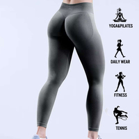 Vrouwen Hoge Taille Naadloze Scrunch Legging Butt Lift Yoga Fitness Broek Squat Proof Compressie Buik Controle Custom Logo Xs Xl