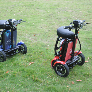 Compacto pero Potente para Subir Colinas y Nuestra Entrada Inclinada, Scooter Eléctrico Plegable de 500W con 4 Ruedas - Product Image 4