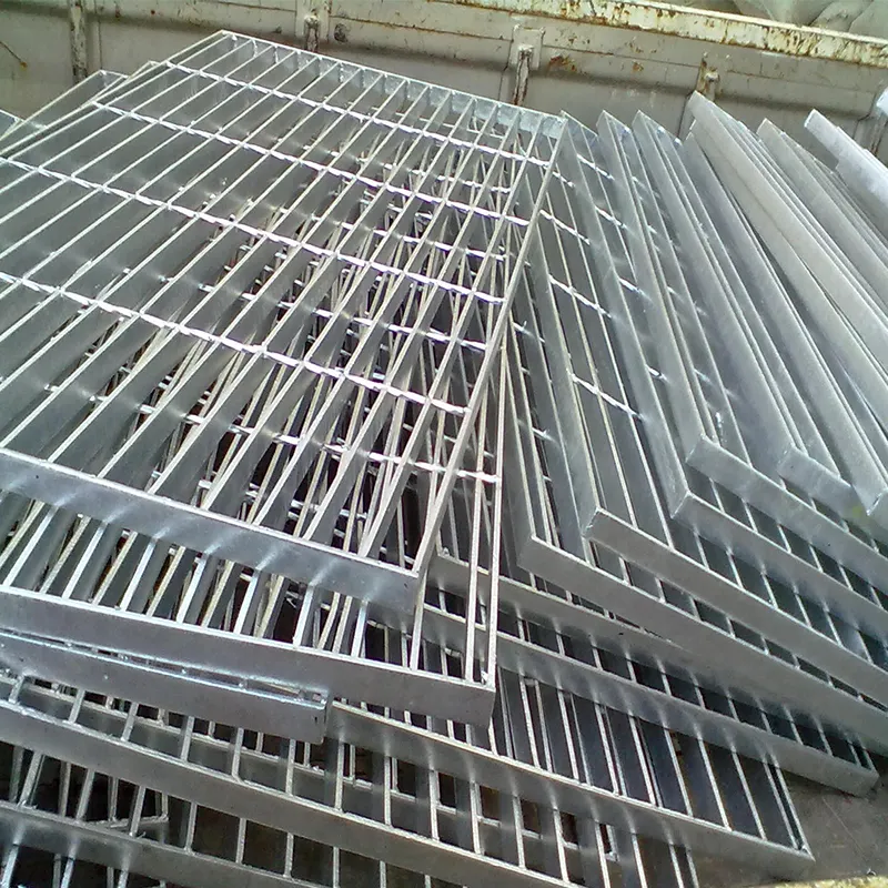 Standard 32X5 HDG galvanized steel flooring bar grating building car park walkway platform