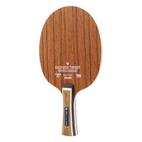 Raquette de tennis de table Boer en bois de santal jaune, raquette de ping-pong professionnelle pour l'entraînement, la compétition, lame offensive