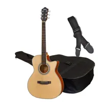 弦楽器プロモーション無料バッグとベルト40インチアコースティックギター