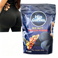Poudre de Maca OEM ODM, Formule d'Amélioration des Fesses, Soutien Énergétique Naturel, Poudre Protéinée 400g pour Adultes