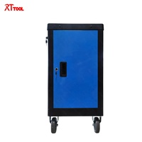 Armoire à outils industrielle robuste RT TOOL, 7 tiroirs, acier laminé à froid, pour le stockage en atelier