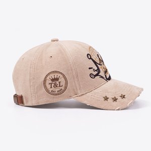 Gorra de Béisbol Ajustable de 5 Paneles de Tela de Rizo con Logotipo Personalizado T&L, Impresión Digital por Transferencia de Calor, Fabricante de Gorras de Playa para Verano, Venta al Por Mayor - Product Image 3