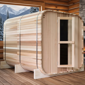 خشب الأرز الأحمر الكندي/الشوح الصيني لساونا خارجية فاخرة في المساحات الكبيرة - Product Image 3